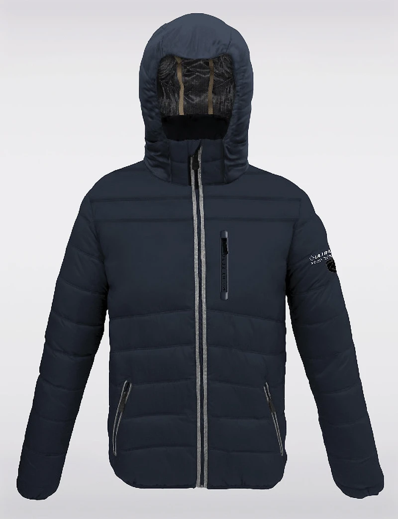 Veste Doudoune à Capuche Ultralégère et Compressible avec Coussin Point Zero