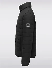 Veste Doudoune Légère Matelassée Noir en Eco-Duvetpour Homme par Point Zero