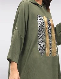 Haut Capuche Décontracté Boxing day Offres par Froccella | Manteaux Manteaux