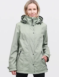 Veste Soft-Shell Légère Breathe-Tech® Végane avec Capuche Détachable par Saki