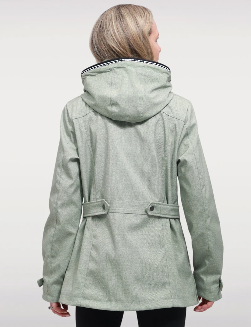 Veste Soft-Shell Légère Breathe-Tech® Végane avec Capuche Détachable par Saki