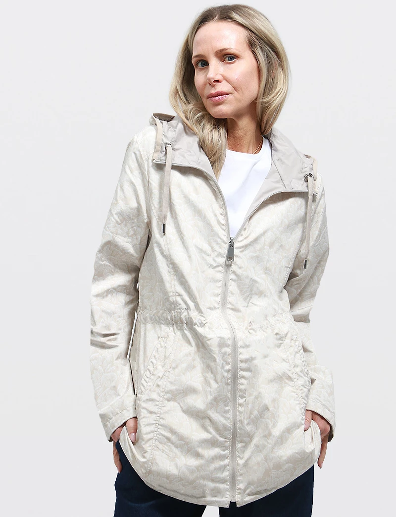 Veste Réversible Légère ActivTech® Parka Végan Avec Capuche par Saki