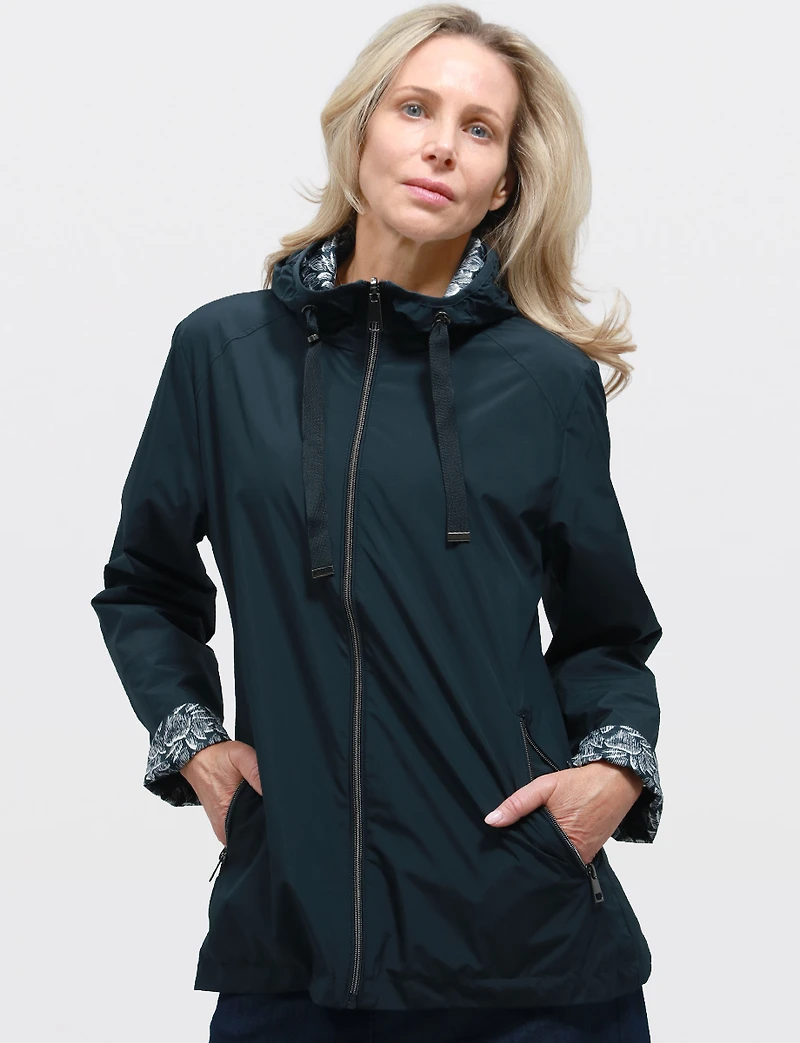 Veste Légère Réversible ActivTech®  Coupe-Vent Végan avec Capuche par Saki