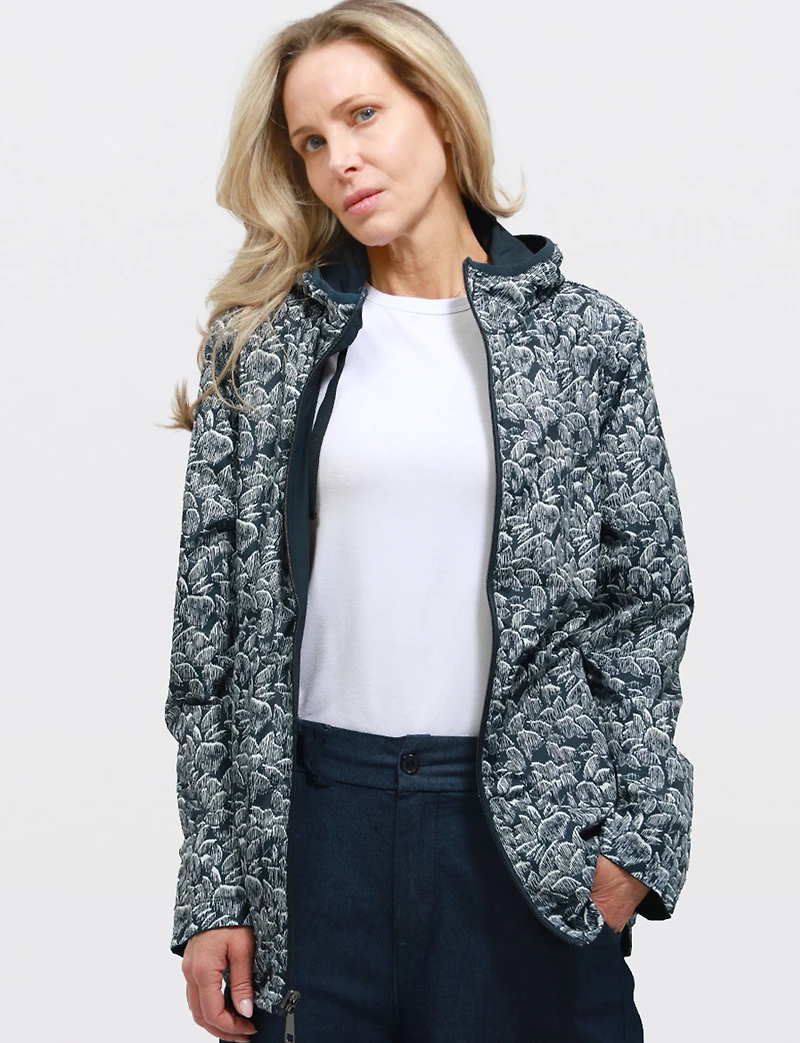 Veste Légère Réversible ActivTech®  Coupe-Vent Végan avec Capuche par Saki