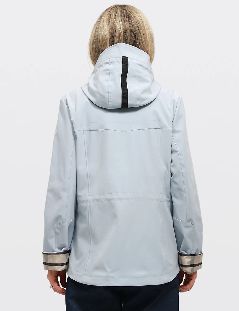 Parka Végan Breathe-Tech® Softshell Polyvalente avec Capuche Amovible par Saki