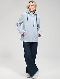 Parka Végan Breathe-Tech® Softshell Polyvalente avec Capuche Amovible par Saki