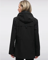 Manteau Végan Breathe-Tech® Softshell avec Capuche Amovible par Saki