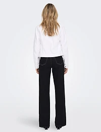 Veste en Denim Classique Courte - Coupe Décontractée  Femme | Jean Only