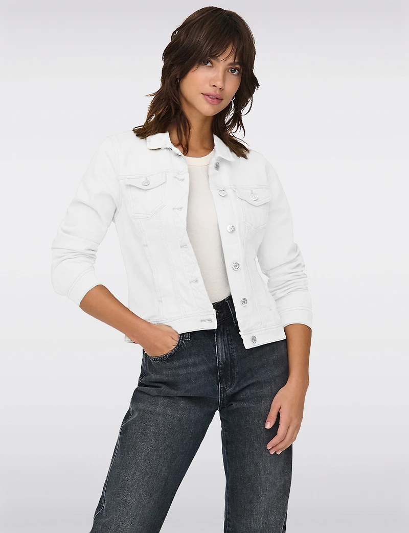 Veste en Denim Classique Courte - Coupe Décontractée Femme | Jean Only