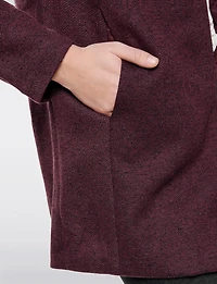 Veste Capuche Zip Boxing Day par Only | Manteaux