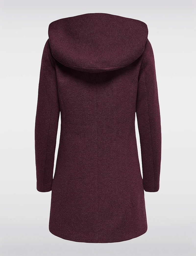 Veste Capuche Zip Boxing Day par Only | Manteaux