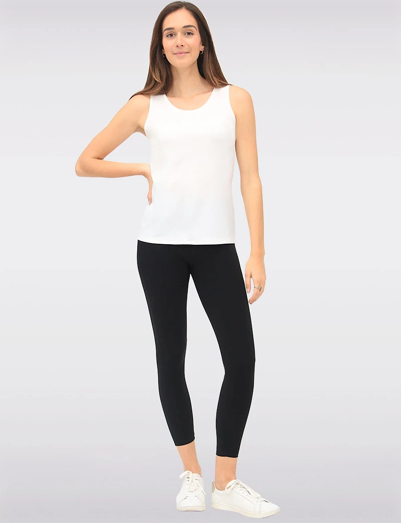 Camisole Confort Sans Manches à Encolure Ronde Extensible par Perle