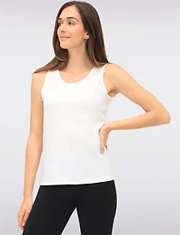Camisole Confort Sans Manches à Encolure Ronde Extensible par Perle