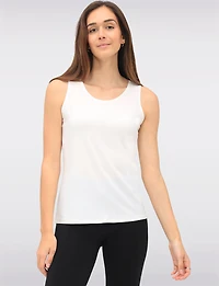 Camisole Confort Sans Manches à Encolure Ronde Extensible par Perle
