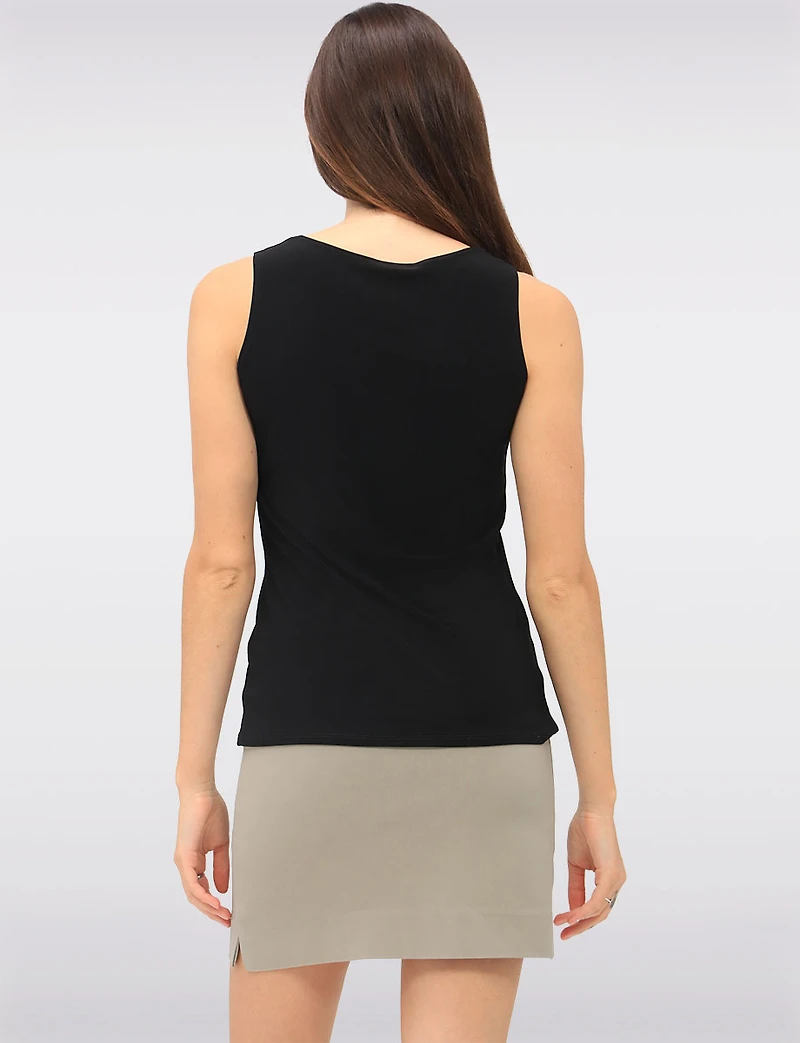 Camisole Confort Sans Manches à Encolure Ronde Extensible par Perle