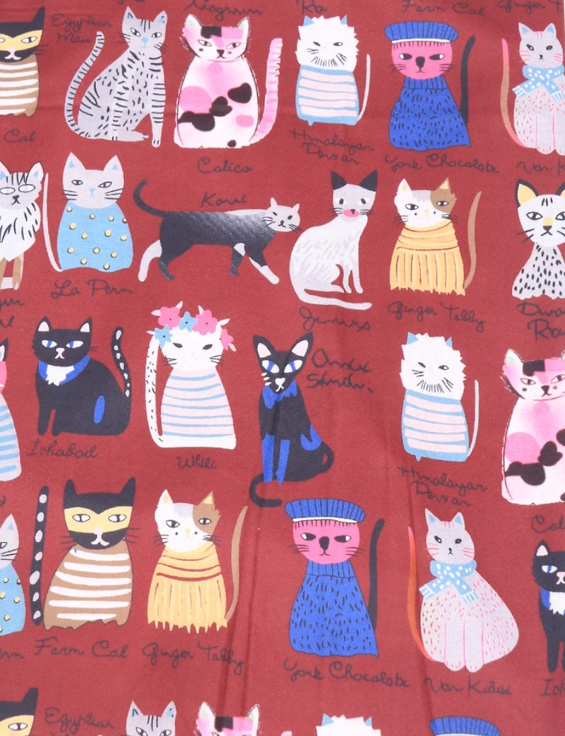 Foulard Écharpe Tricot Chat Boxing day Deals par Saki | Manteaux Manteaux