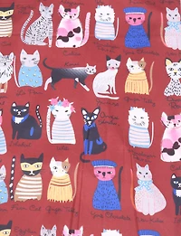 Foulard Écharpe Tricot Chat Boxing day Deals par Saki | Manteaux Manteaux