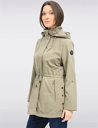 Veste-Parka Polyvalent  Imperméable Breathe-Tech® avec Capuche Amovible par Saki