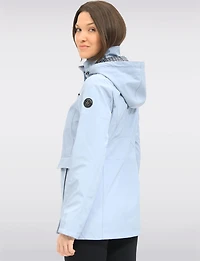Veste Imperméable Breathe-Tech® en Végan avec Capuche Amovible par Saki