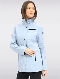 Veste Imperméable Breathe-Tech® en Végan avec Capuche Amovible par Saki