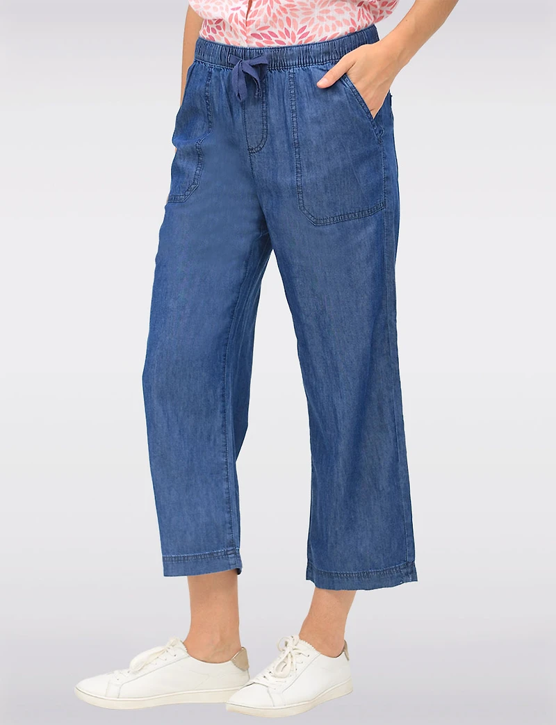 Pantalon Large Léger Avec Cordon De Serrage & Poches par Dash