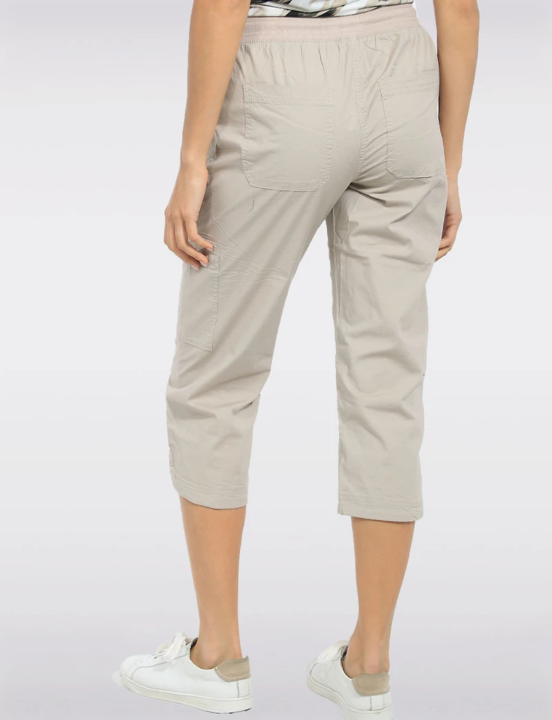 Capri Cargo Court Léger  Enfiler Avec Taille Mi-haute par Dash