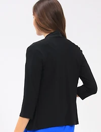 Cardigan Léger et Fluid Ouvert à Manches 3/4 -Tricot Doux & Polyvalent par Perle