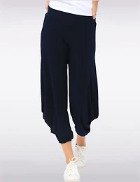 Pantalon Drapé Harem Fluide et Chic par Perle
