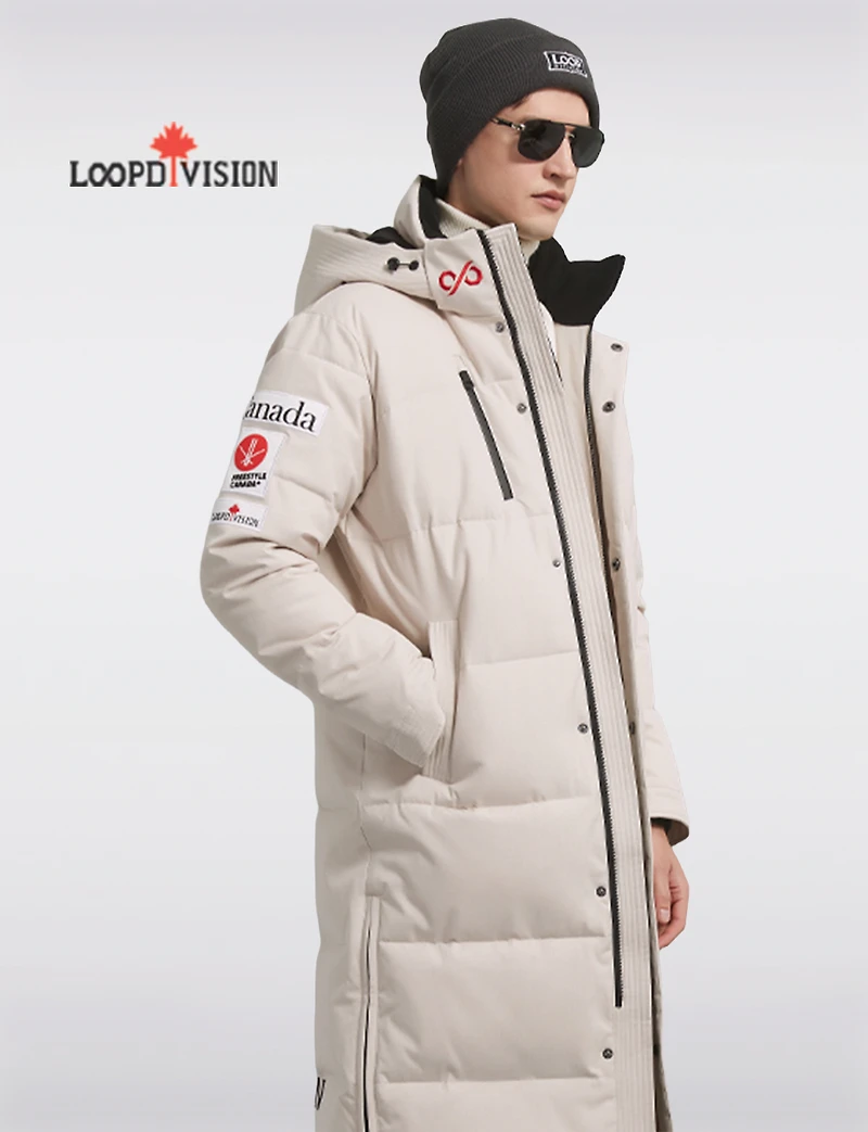 Parka d’hiver longue performance -30°C pour homme | Loop x Freestyle Canada