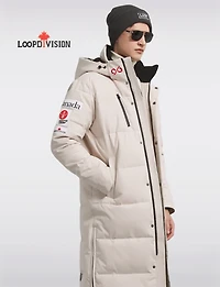 Parka d’hiver longue performance -30°C pour homme | Loop x Freestyle Canada