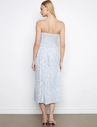 Robe Jupe Floral Élégante 2-en-1 Convertible à Bretelles Amovibles par Charlie B