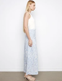 Robe Jupe Floral Élégante 2-en-1 Convertible à Bretelles Amovibles par Charlie B