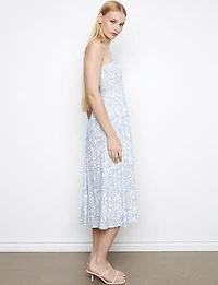 Robe Jupe Floral Élégante 2-en-1 Convertible à Bretelles Amovibles par Charlie B