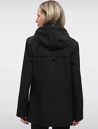 Manteau Végan Breathe-Tech® Softshell avec Capuche Amovible par Saki