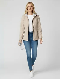 Parka Active Imperméable Légère à Coupe Ajustée avec Capuche par Free Country