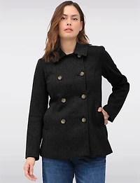 Manteau Court Pea Regular Boxing Day par Only | Manteaux