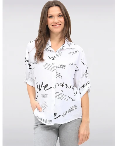 Chemise Imprimé Pinceau Froccella