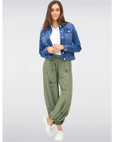 Pantalons Ballon Floraux Froccella