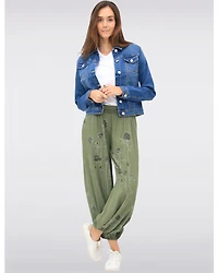 Pantalons Ballon Floraux Froccella