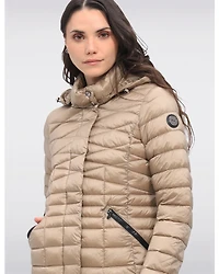 Doudoune Matelassée Capuche Saki