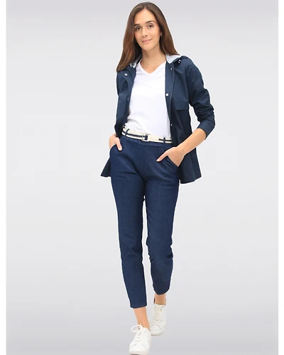 Parka Ceinturé Vegan Ajusté Point Zero
