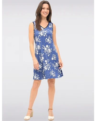 Robe Évasée Sans Manches Amani Couture