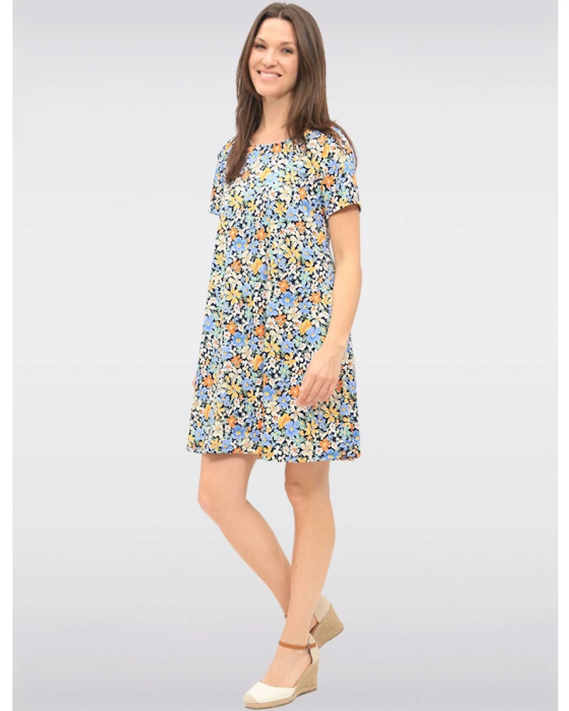 Robe Florale A-Line par Amani Couture