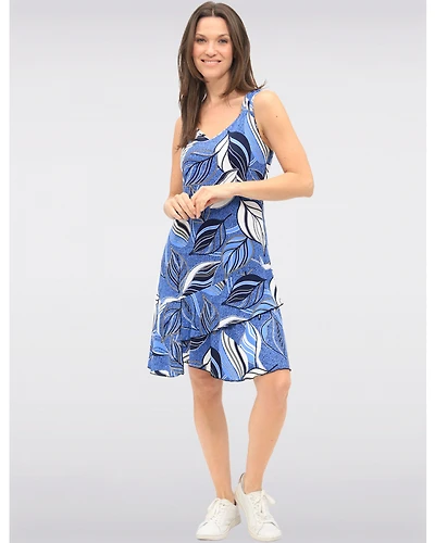 Robe Asymétrique V-Neck Amani Couture
