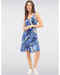 Robe Asymétrique V-Neck Amani Couture