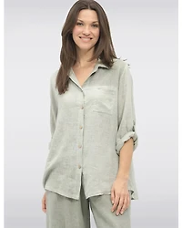 Chemise Manches 3/4 Lin Froccella