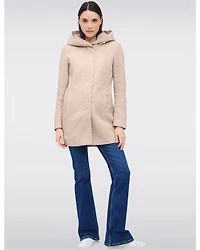 Manteau Droit Capuche par Only