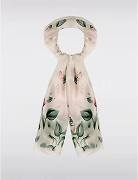 Manteaux Manteaux | La maison du manteau au Québec Foulard Long Oblong Polyvalent à Motif Floral Luxueux