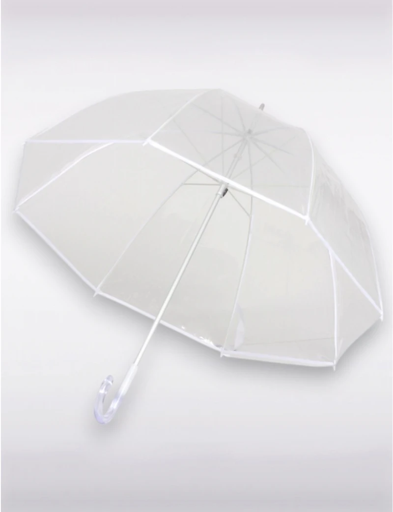 Manteaux Manteaux | La maison du manteau au Québec Parapluie Esthétique Transparent Avec Bordures Blanches