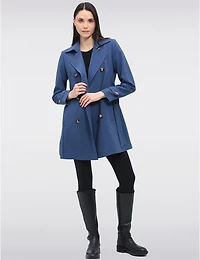 Trench Ceinturé Double-Boutonnage par Saki